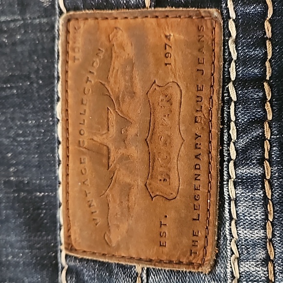 BIG STAR PIONEER VINTAGE COLLECTION..THE LEGENDARY JEANS DEC0RATIVE JEANS 36R - Picture 7 of 9